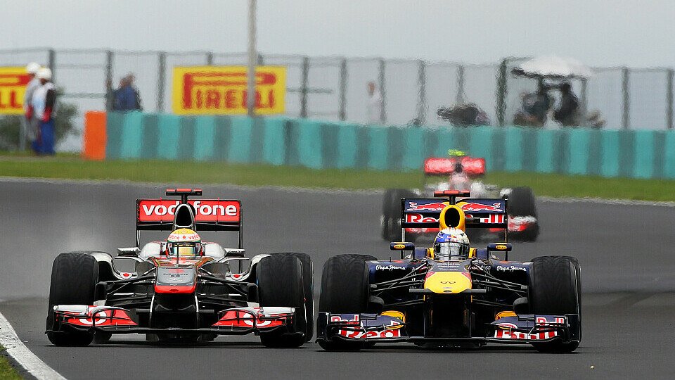 Sebastian Vettel zog gegen McLaren den Kürzeren, Foto: Sutton