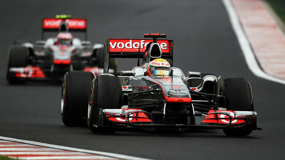Lewis Hamilton schnappte sich die erste Bestzeit in Monza, Foto: Sutton