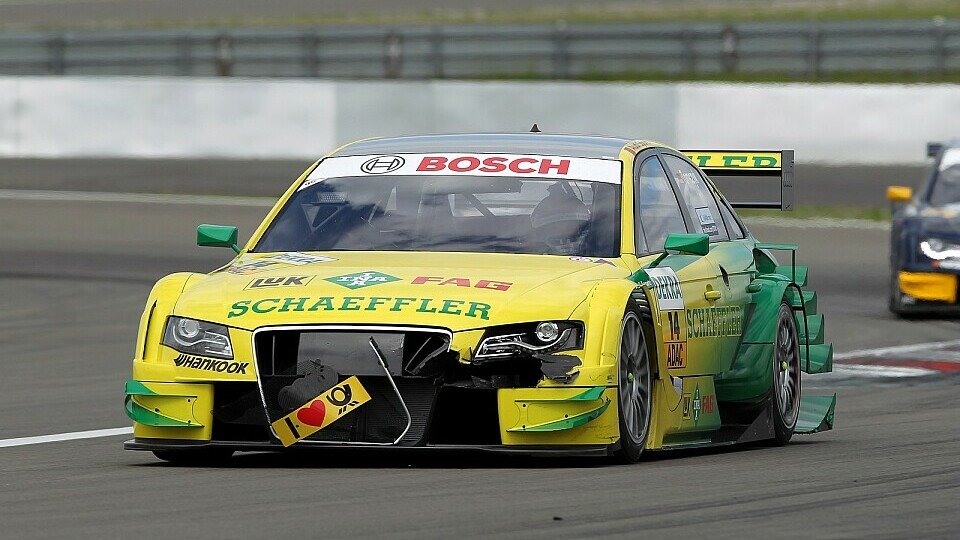 Martin Tomczyk musste mit seinem beschädigten Wagen über die Runden kommen, Foto: Sutton