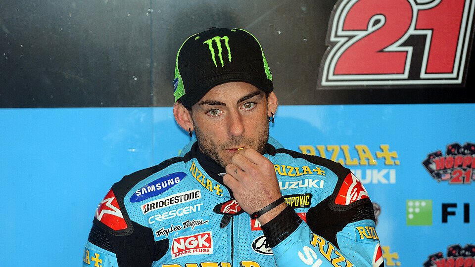 John Hopkins kann seine Leistungen nicht mehr im MotoGP-Rennen von Brünn zeigen, Foto: Milagro