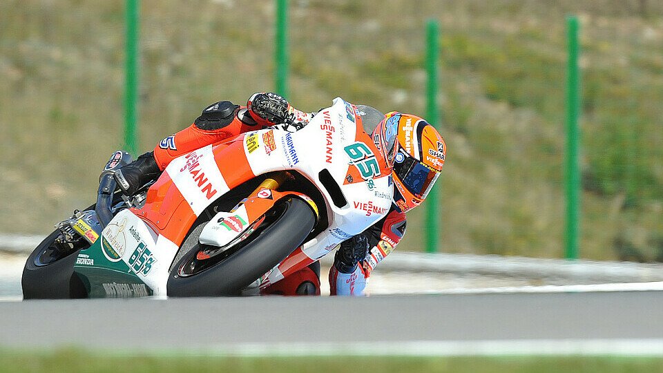 Stefan Bradl sorgt sich um den Vorderreifen, Foto: Kiefer Racing