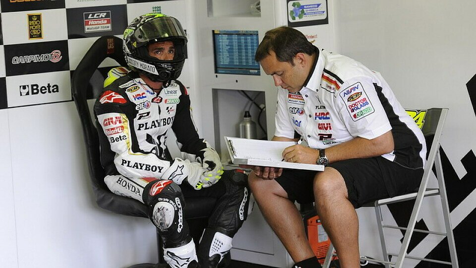 Toni Elias will noch einiges an seiner Honda verbessern, Foto: LCR Honda
