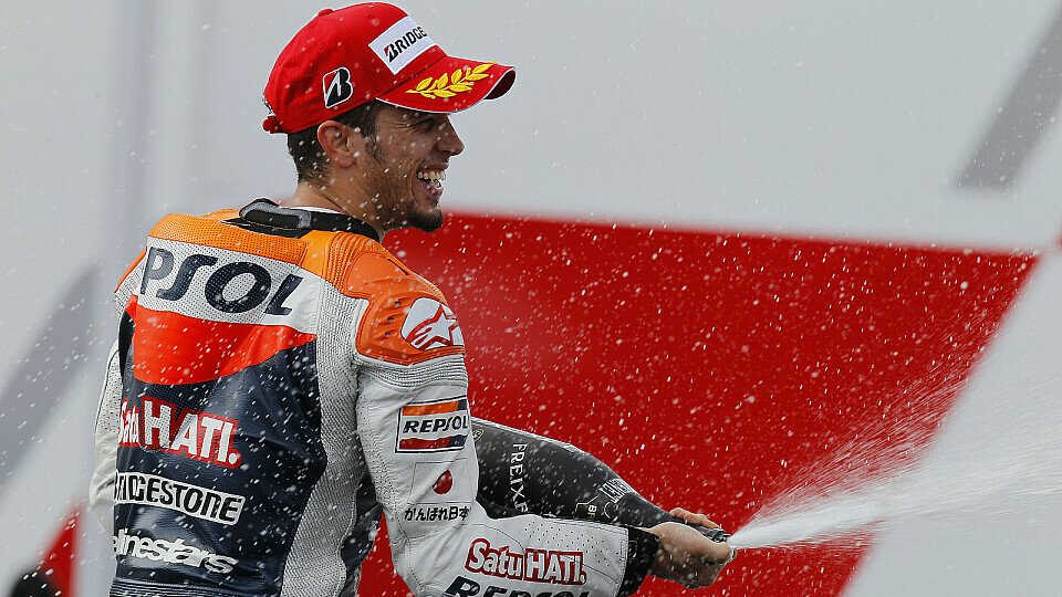 Andrea Dovizioso kommt nach Podestplatz gut gelaunt nach Amerika, Foto: Milagro