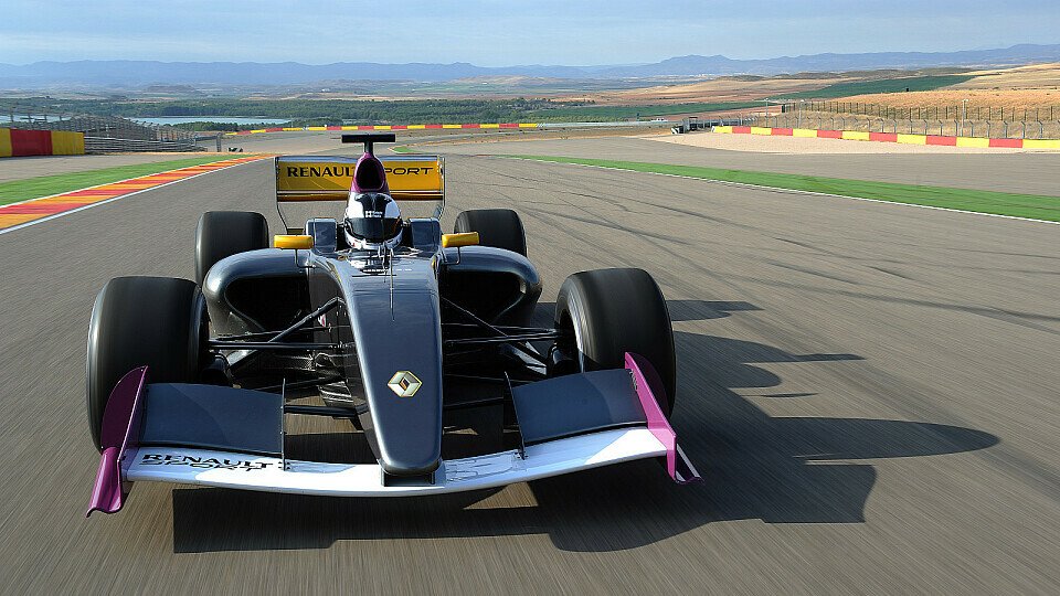 Der alte Bolide hat ausgedient - beim nächsten Test kommt bereits das neue Chassis für 2012 zum Einsatz, Foto: WS by Renault