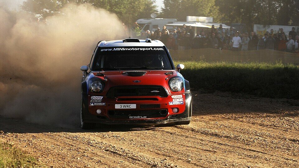 Mini kann mit dem Ausgang der Deutschland-Rallye zufrieden sein, Foto: Sutton