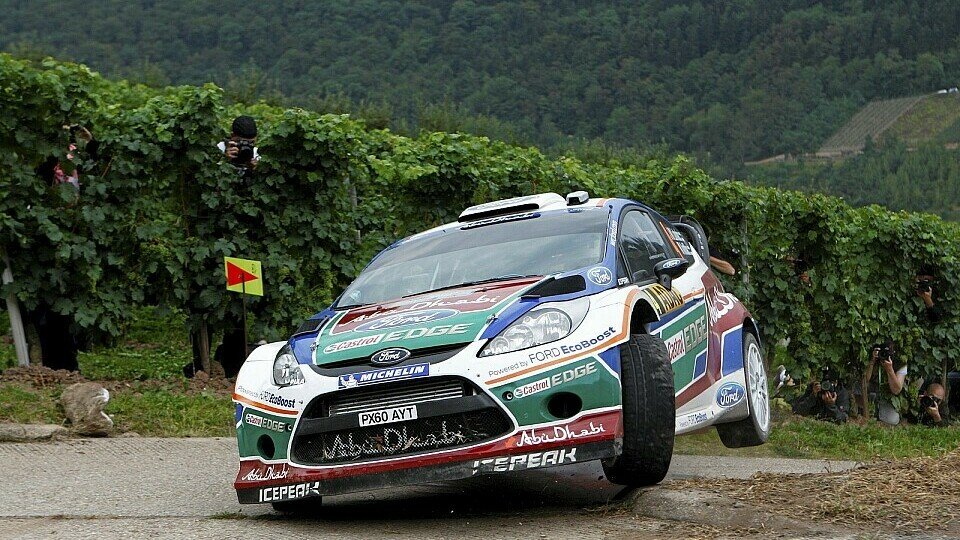 2011 endete die Rallye Deutschland für Jari-Matti Latvala außerhalb der Punkte, Foto: Ford