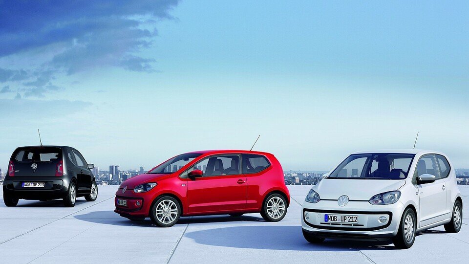 Neue Einstiegsmobilität: VW up!, Foto: Volkswagen