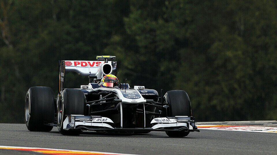 Pastor Maldonado holte sich den ersten WM-Punkt, Foto: Sutton