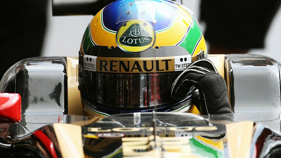 Bruno Senna hatte den R31 in Spa auf den 7. Startplatz gestellt - anschließend in Jaime Alguersuaris Auto..., Foto: Sutton