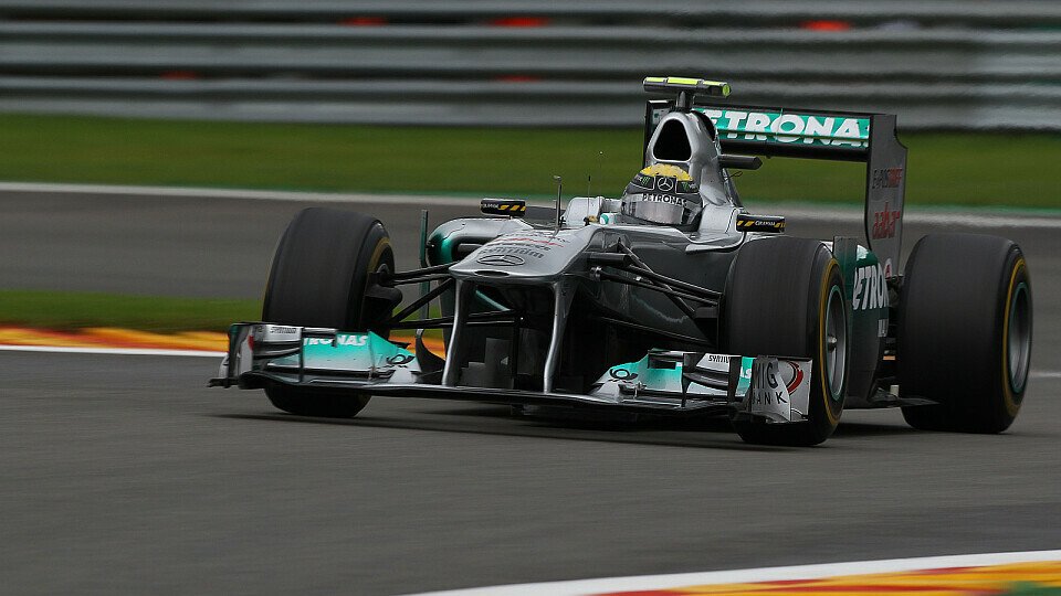 Rosberg genoss Führungsposition, Foto: Mercedes GP