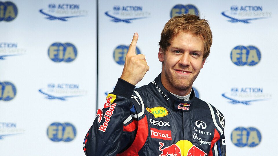 Sebastian Vettel sicherte sich seine 24. Pole Position in der F1, Foto: Sutton