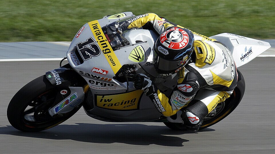 Thomas Lüthi hatte am Ende der Quali noch Glück, Foto: Interwetten Thomas Lüthi hatte am Ende der Quali noch Glück, Foto: Interwetten