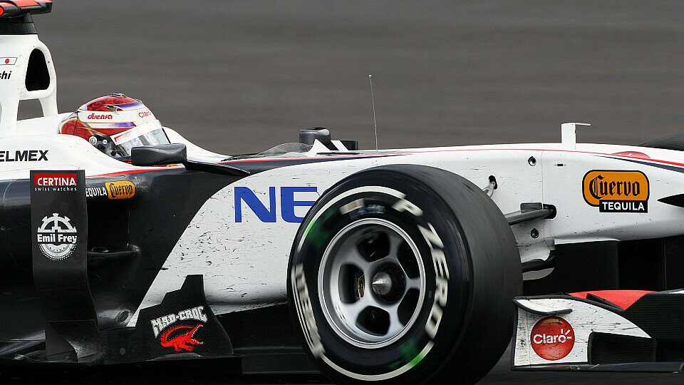 Kamui Kobayashi wird versuchen, Lewis Hamilton in Monza aus dem Weg zu gehen, Foto: Sutton