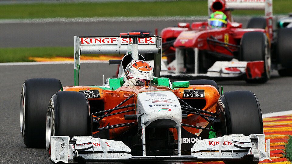 Adrian Sutil wird 2012 nicht in den Ferrari von Felipe Massa umsteigen, Foto: Sutton