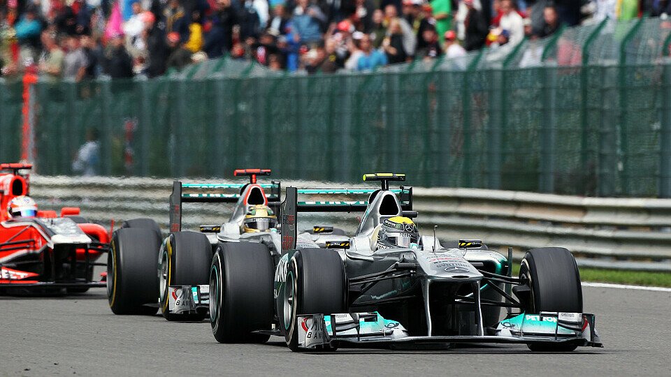 Nico Rosberg sieht sich als der Schnellere bei Mercedes, Foto: Sutton
