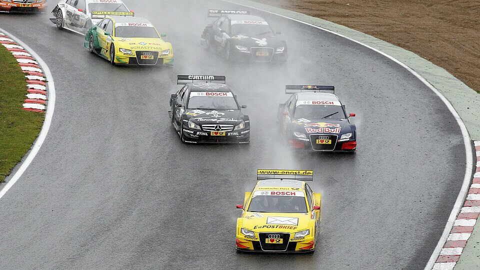 Mike Rockenfeller - diesmal auch im Rennen der Gejagte?, Foto: Audi