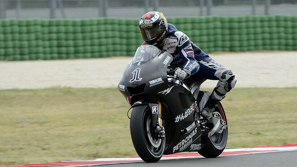 Jorge Lorenzo war zufrieden mit den Fortschritten in Misano, Foto: Yamaha