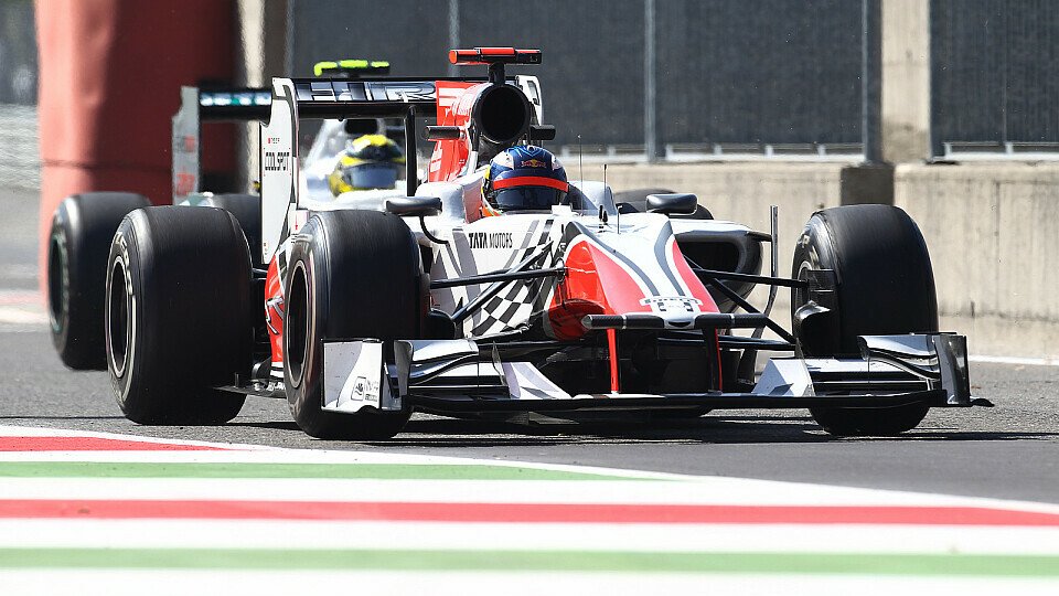 Beide HRT landeten in der letzten Startreihe, doch zumindest Ricciardo darf sich freuen, Foto: Sutton