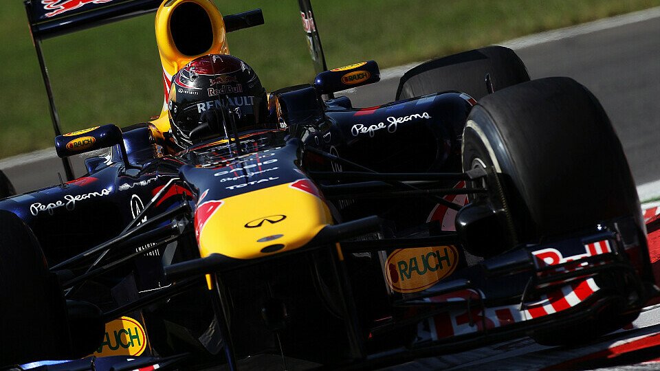 Sebastian Vettel hängte die Konkurrenz ab, Foto: Sutton