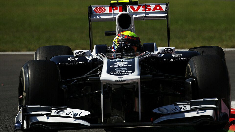 Pastor Maldonado kam im freien Training nicht über Platz 16 hinaus, Foto: Sutton