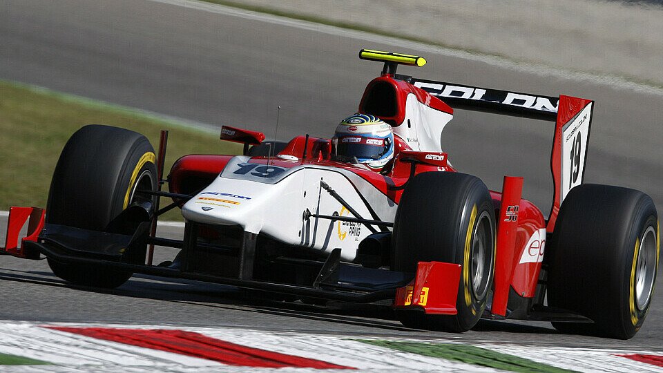 Luca Filippi fuhr den Verfolgern davon, Foto: GP2 Series