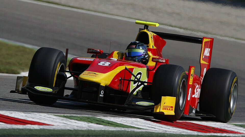 Christian Vietoris siegte knapp vor Fabio Leimer, Foto: GP2 Series