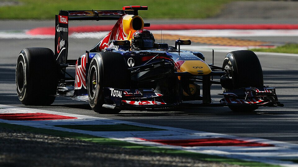 Sebastian Vettel holte sich in Monza eine unerwartete Pole Position