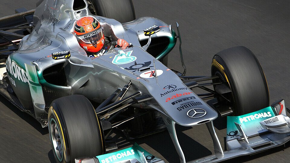 Michael Schumacher hätte gerne auf dem Podest gestanden, Foto: Mercedes GP