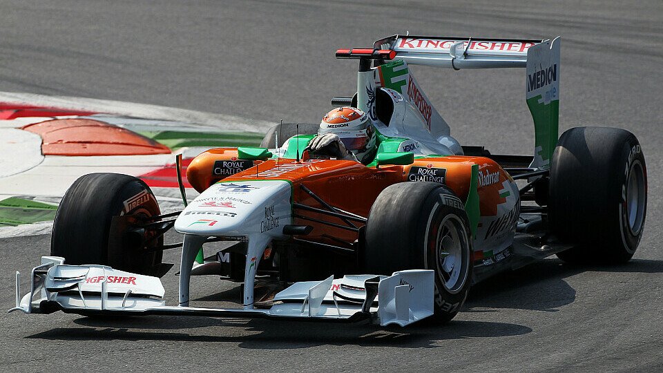 Adrian Sutil schied mit Hydraulikproblemen aus, Foto: Sutton