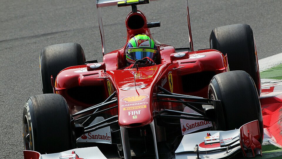 Die Reifen am Ferrari sollten im Rennen in Monza lange halten - oft wird man Felipe Massa wohl nicht an der Box sehen, Foto: Sutton
