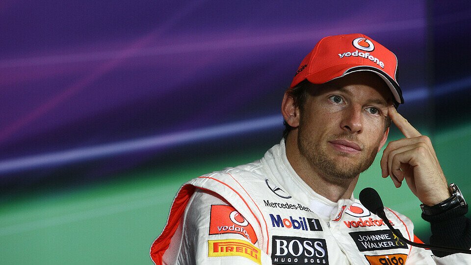 Jenson Button hat seine Bedenken wegen Singapur, Foto: Sutton