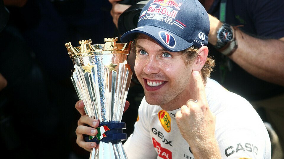 Vettel will in der Zukunft auch mit Ferrari in Monza gewinnen, Foto: Sutton