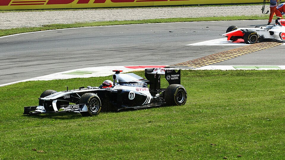 Kein gutes Wochenende: Williams blieb trotz vieler Ausfälle in Monza punktelos, Foto: Sutton