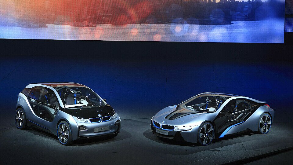 Die beiden neuen Concept-Cars von BMW, Foto: BMW AG