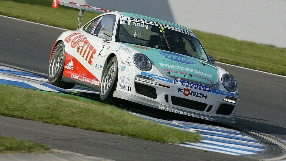 Nick Tandy durfte sich über Sieg Nummer Drei freuen, Foto: Porsche