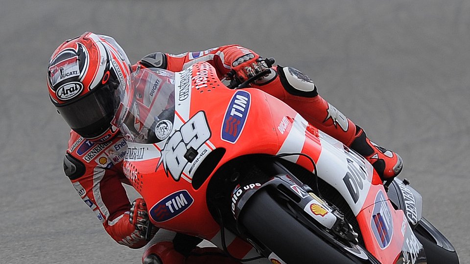 Nicky Hayden hatte einen positiven ersten Tag, Foto: Ducati Team
