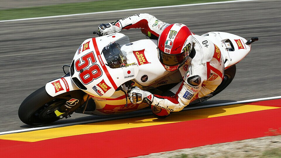 Marco Simoncelli muss noch etwas zulegen, Foto: Honda Pro Images Marco Simoncelli muss noch etwas zulegen, Foto: Honda Pro Images