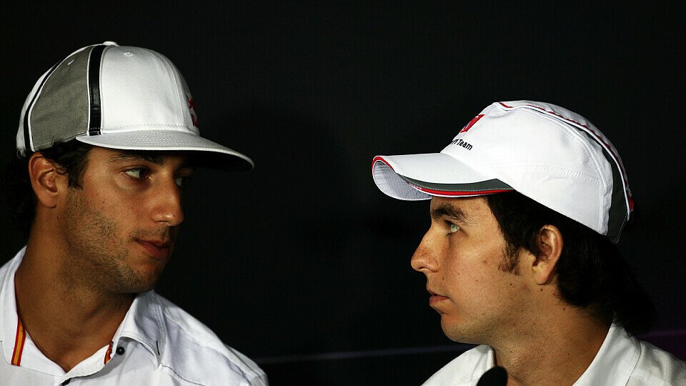 Daniel Ricciardo und Sergio Perez haben eine steile Lernkurve vor sich, Foto: Sutton