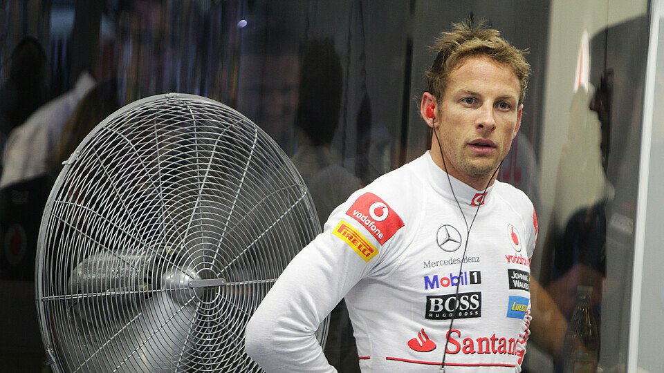 Jenson Button erwartet schlimme Reifenprobleme im Rennen, Foto: Sutton