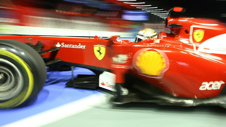 Fünf Rennen bleiben Fernando Alonso noch - in Brasilien will er zusammen mit Ferrari wenigstens den Vizetitel feiern, Foto: Sutton