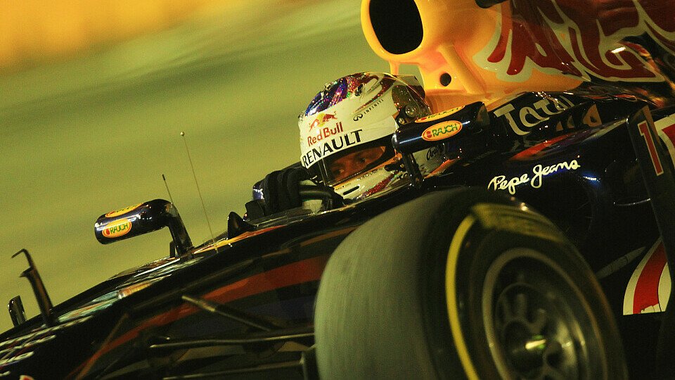 Vettel hat die Nase im Training vorne, Foto: Sutton