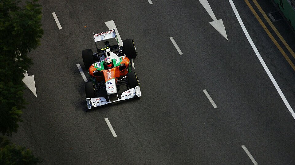 Paul di Resta konnte nicht so viel fahren, wie er wollte, Foto: Sutton