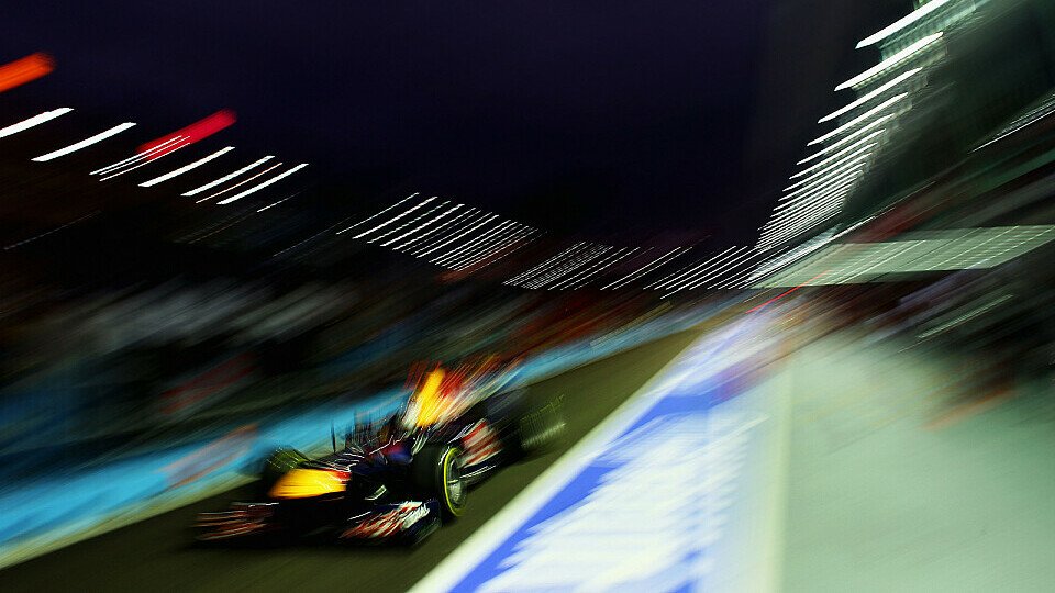 Sebastian Vettel feierte in Singapur seinen neunten Sieg in dieser Saison, Foto: Red Bull