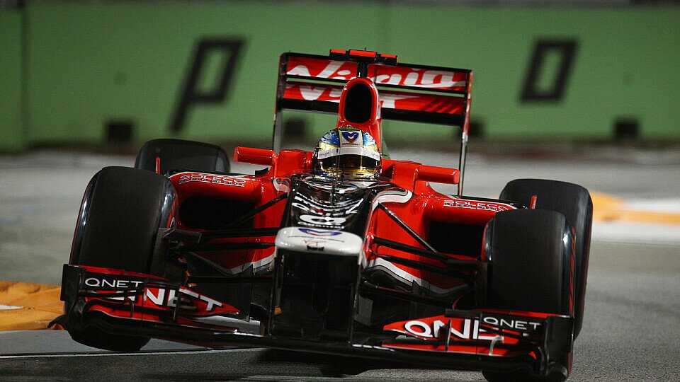 Für Timo Glock war der Singapur GP früh gelaufen, Foto: Sutton