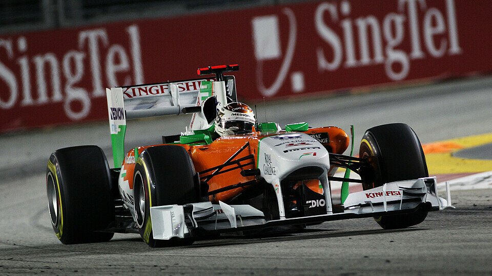 Adrian Sutil glaubt an ein gutes Rennen, Foto: Sutton