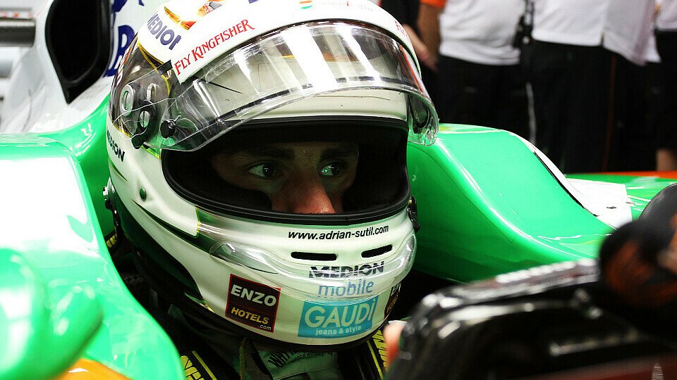Adrian Sutil fand es richtig, in Q3 nicht zu fahren, Foto: Sutton