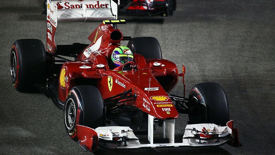 Felipe Massa und Lewis Hamilton begegneten sich nicht zum ersten Mal, Foto: Sutton