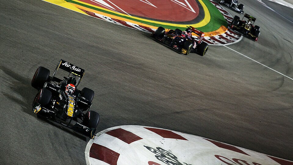 Lotus war in Singapur auf Augenhöhe mit Toro Rosso und dem anderen Lotus-Team, Foto: Sutton