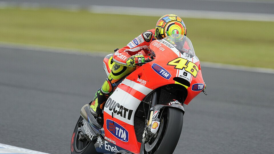 Valentino Rossi fühlte sich am Freitag nicht gut, Foto: Milagro