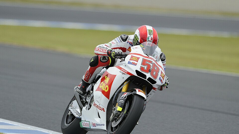 Marco Simoncelli verpasste in Motegi eine gute Chance, Foto: Milagro